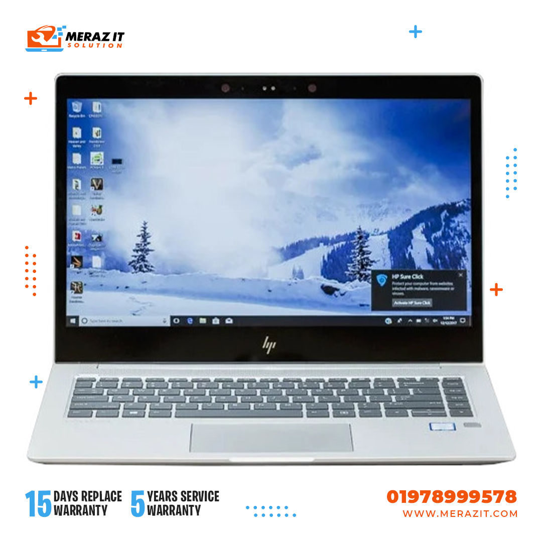 HP - 1040-G4 i5 7th Gen 8GB Ram 256GB SSD
