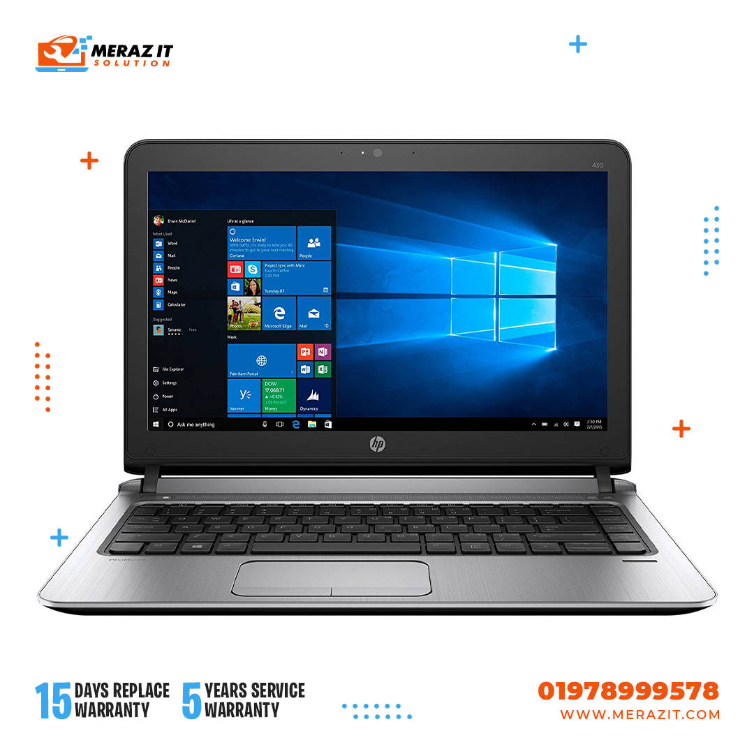 HP - 430-G3 i3 6th Gen 4GB Ram 128GB SSD