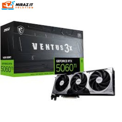 MSI GeForce RTX 5060 Ti 16G VENTUS 3X 16GB GDDR7 Graphics Card
