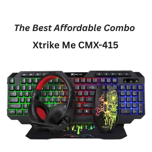 Xtrike Me CMX-415 Gaming Combo 4 in 1