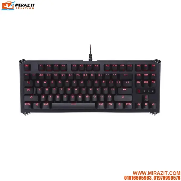 A4TECH BLOODY B930 TKL RGB Light Strike Libra Brown Optical Switch Mechanical Gaming Keyboard