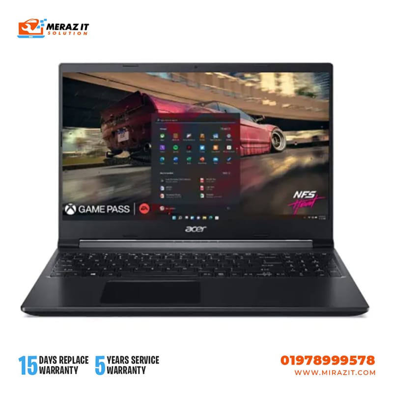 Acer Aspire 7 A715-42G-R2NE Ryzen 5 5500U GTX 1650 4GB Graphics 15.6" FHD Gaming Laptop
