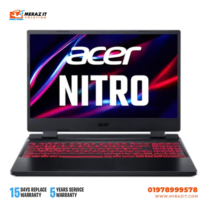 Acer Nitro 5 AN515-58-74EF Core i7 12th Gen RTX 3060 6GB Graphics 15.6" QHD 165Hz Gaming Laptop