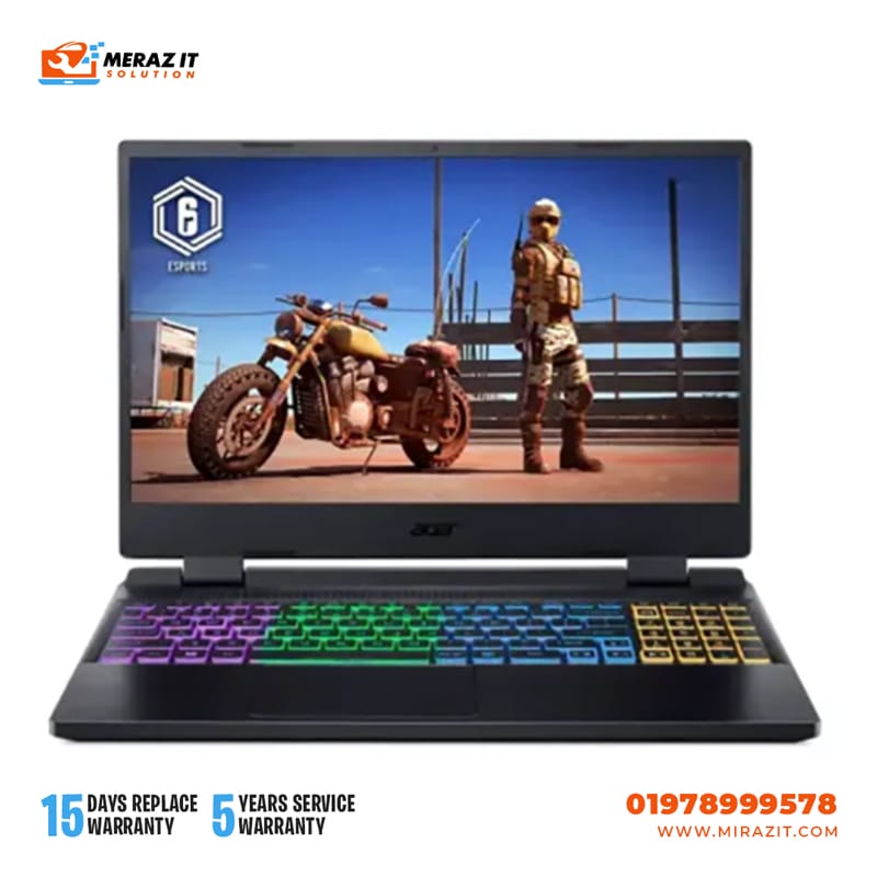Acer Nitro 5 AN515-58-79MU Core i7 12th Gen RTX 3050Ti 4GB Graphics 15.6" FHD 144Hz Gaming Laptop
