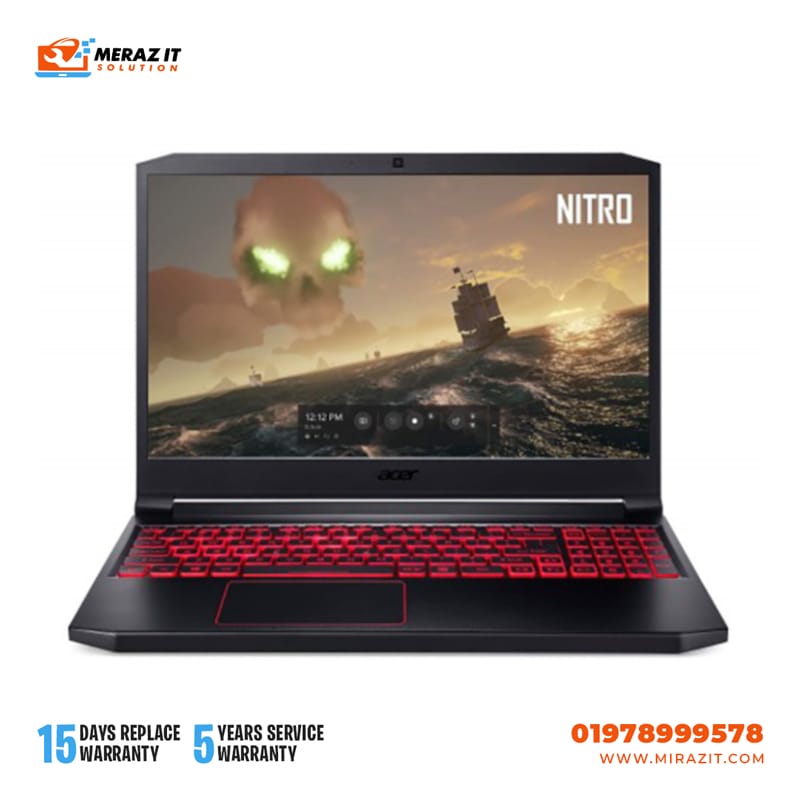 Acer Nitro 7 AN715-51-71Y6 Core i7 9th Gen GTX 1660 Ti Graphics 15.6" FHD Gaming Laptop with Windows 10