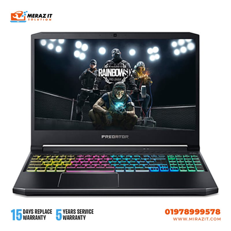 Acer Predator PH315-53 Intel Core i7 10th Gen RTX 3060 6GB Graphics 15.6" 144Hz FHD Gaming Laptop