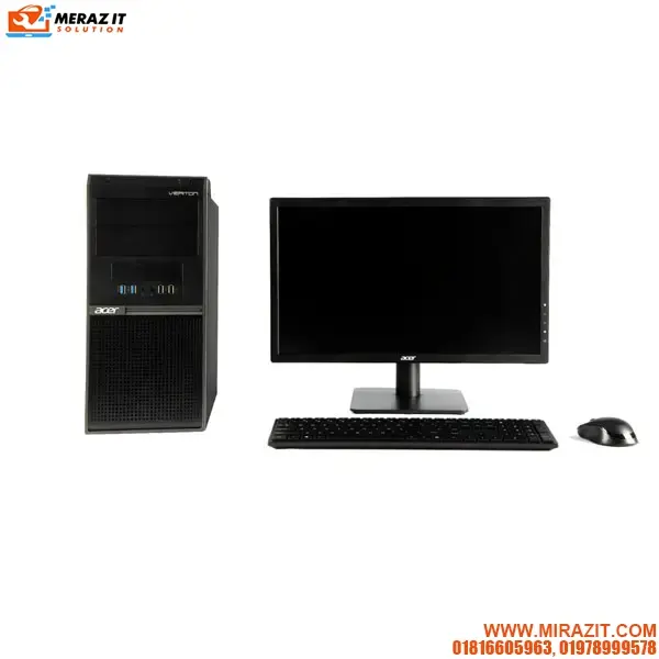 ACER VERITON M200-H610 12TH Gen Core i3 Mini Tower With Monitor