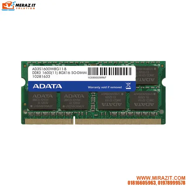 Adata DDR3 4 GB 1600 MHz laptop RAM