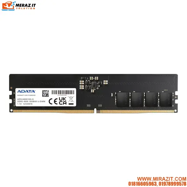Adata DDR5 16 GB 4800 MHz Desktop Ram