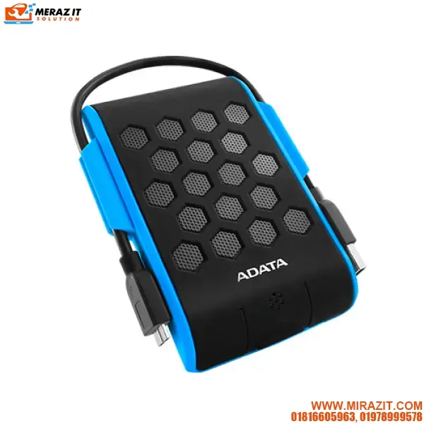 ADATA HD720 2TB USB 3.2 External Hard Disk Drive - Black/Blue