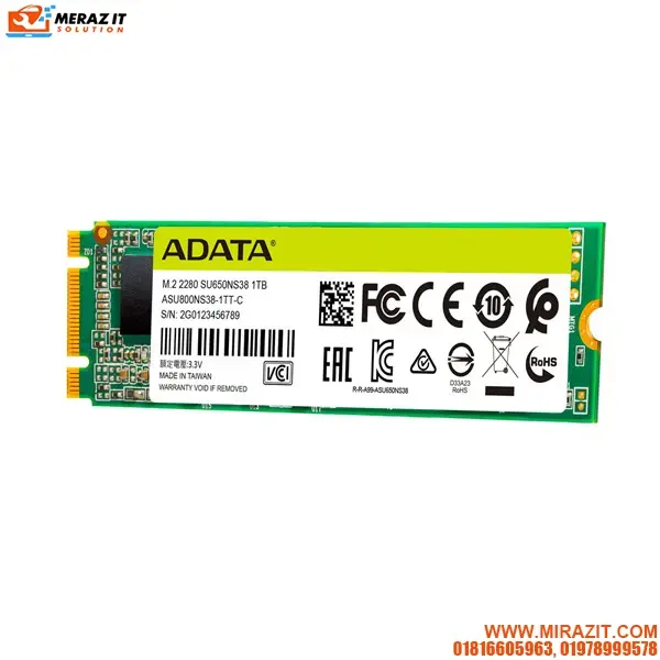 Adata SU650 SATA M.2 120GB SSD Price in Bangladesh Meraz IT Solution