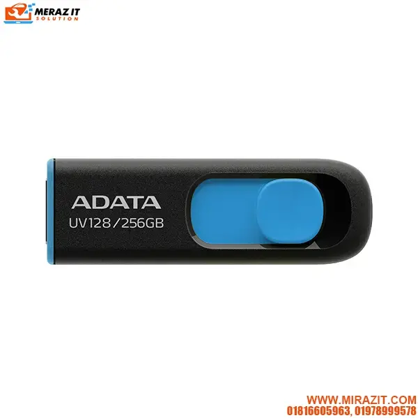 Adata UV128 256 GB USB 3.2 Pen Drive