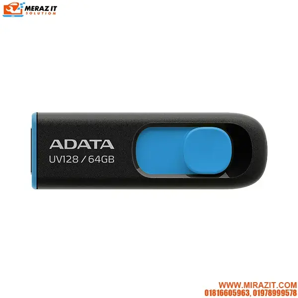 Adata UV128 64 GB USB 3.2 Pen Drive