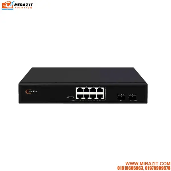 Air Pro AP-ESG1910P-2SF 10/100/1000M Smart Long Range PoE Switch