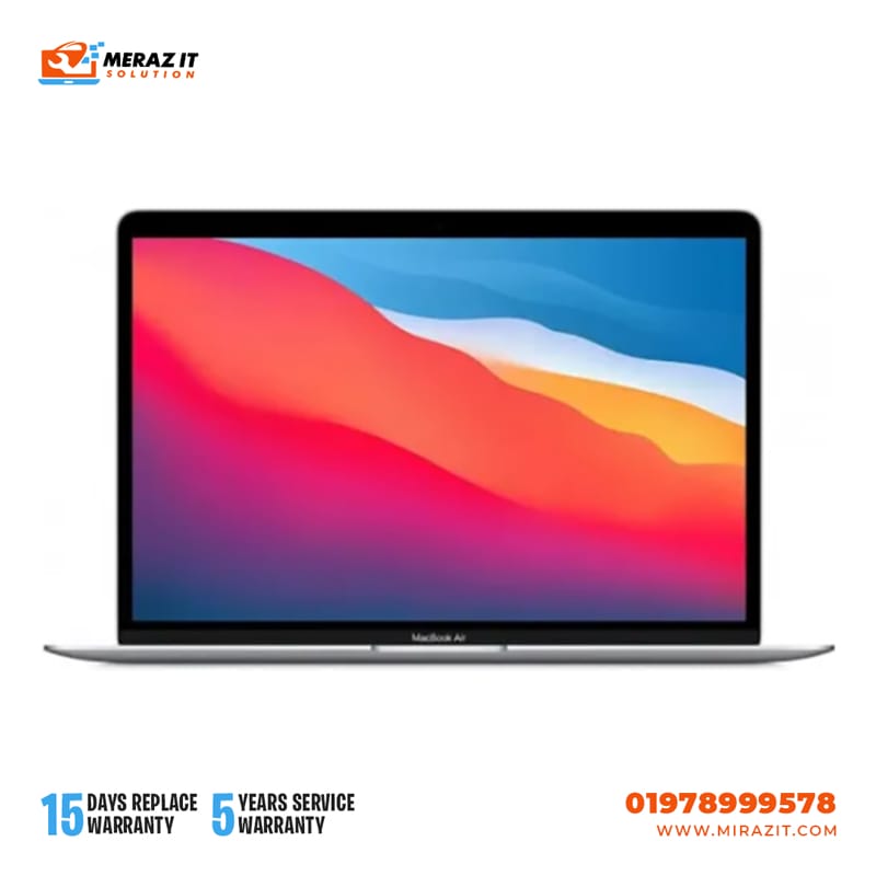 Apple MacBook Air 13.3-Inch Retina Display 8-core Apple M1 chip with 8GB RAM, 256GB SSD (MGN63) Space Gray