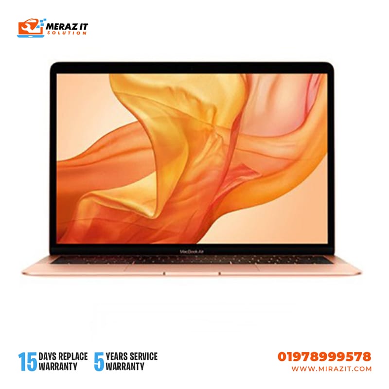 Apple MacBook Air 13.3-Inch Retina Display 8-core Apple M1 chip with 8GB RAM, 512GB SSD (MGNE3) Golden