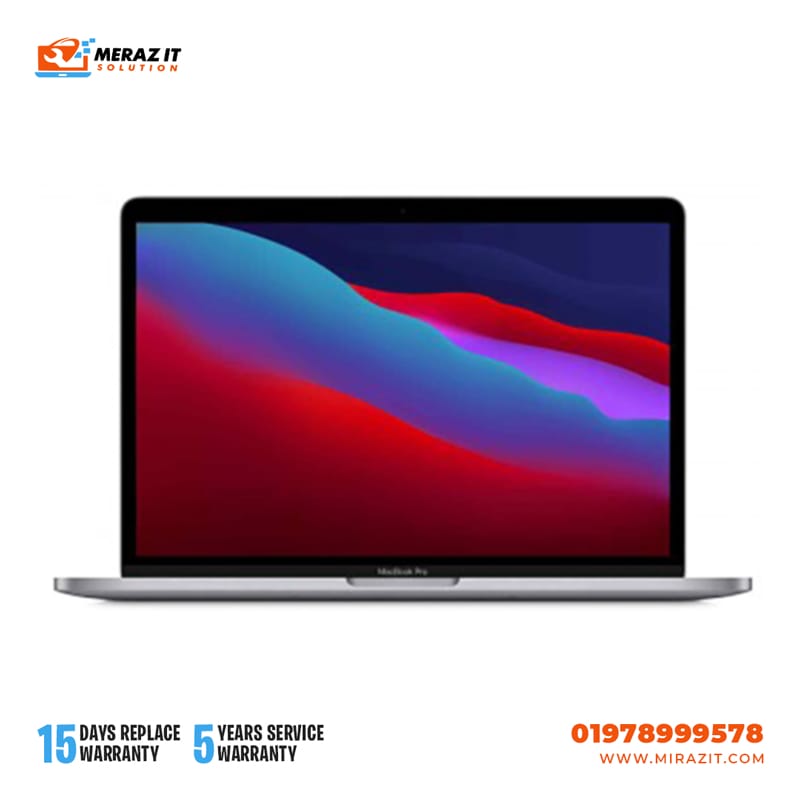Apple MacBook Pro 13.3-Inch Retina Display 8-core Apple M1 chip with 8GB RAM, 256GB SSD (MYD82) Space Gray