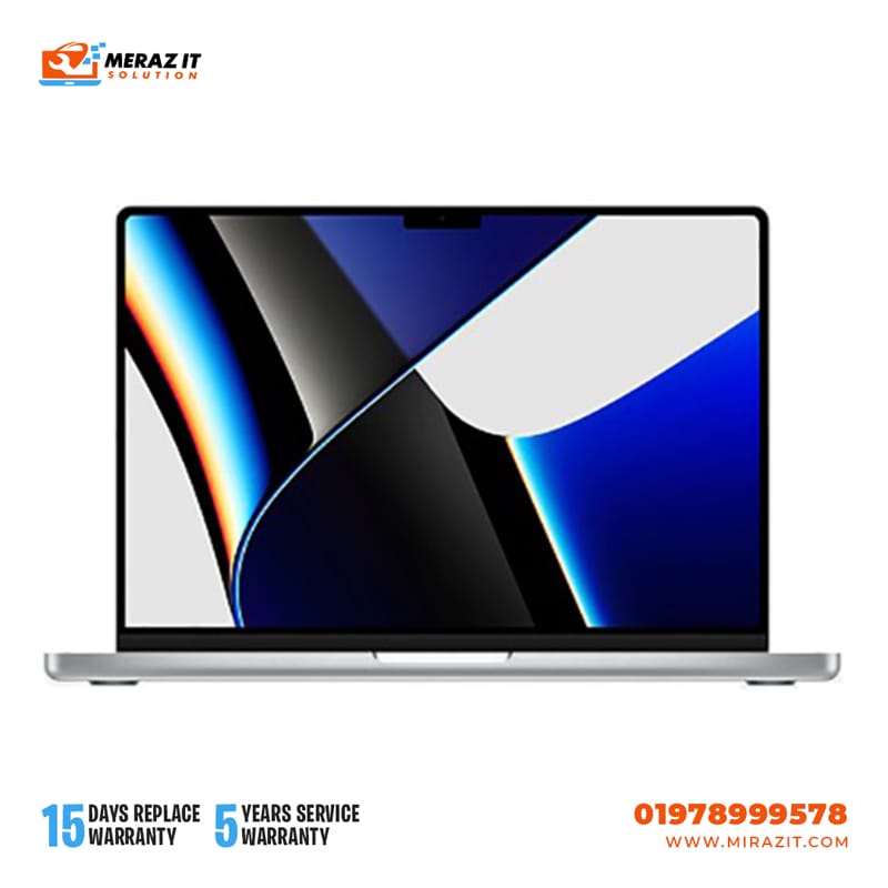 Apple MacBook Pro 16-Inch M1 Pro Chip, 16GB RAM, 1TB SSD (MK1F3ZP/A) Silver 2021