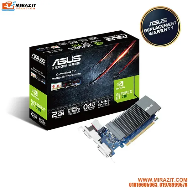 ASUS GT710-SL-2GD5-BRK Graphics Card