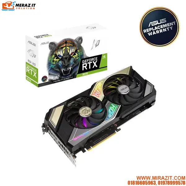 ASUS KO GeForce RTX 3070 8GB GDDR6 Graphics Card