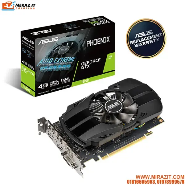 ASUS Phoenix GeForce GTX 1650 4GB GDDR5 Graphics Card