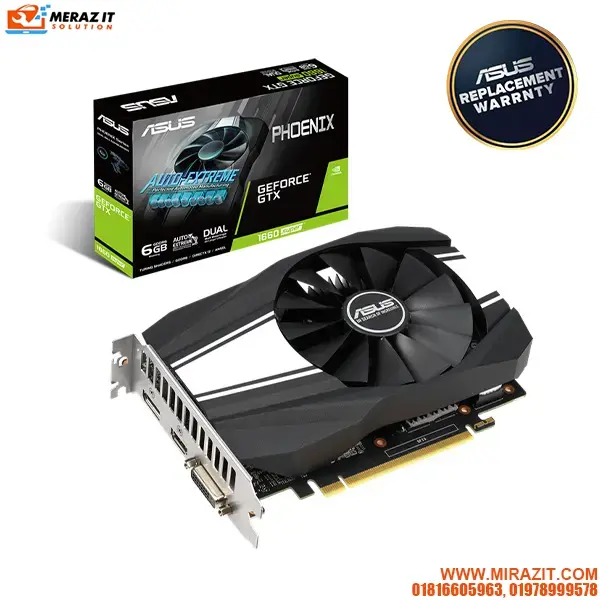 ASUS Phoenix GeForce GTX 1660 Super 6GB GDDR6 Graphics Card
