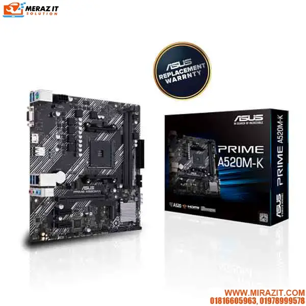 ASUS PRIME A520M-K micro ATX Motherboard