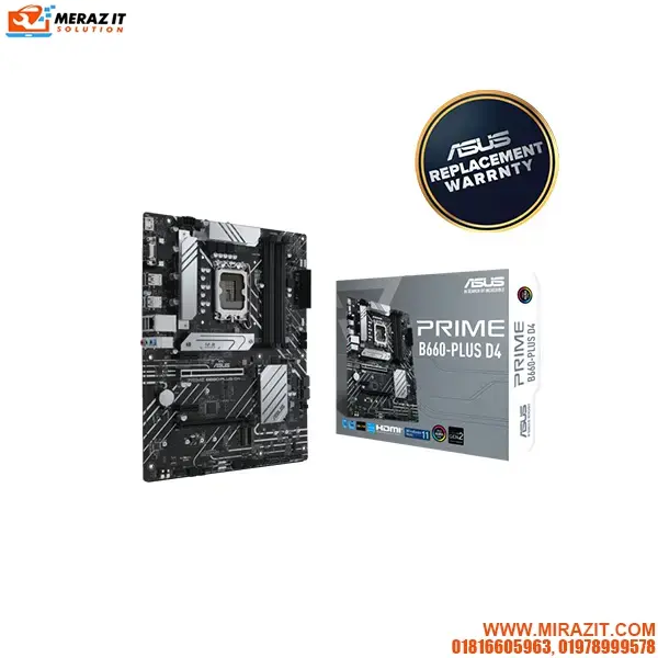 Asus PRIME-B660-PLUS D4 ATX Motherboard
