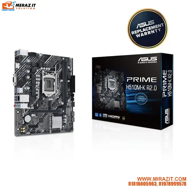 ASUS PRIME H510M-K R2.0 Intel 11th Gen Micro ATX motherboard
