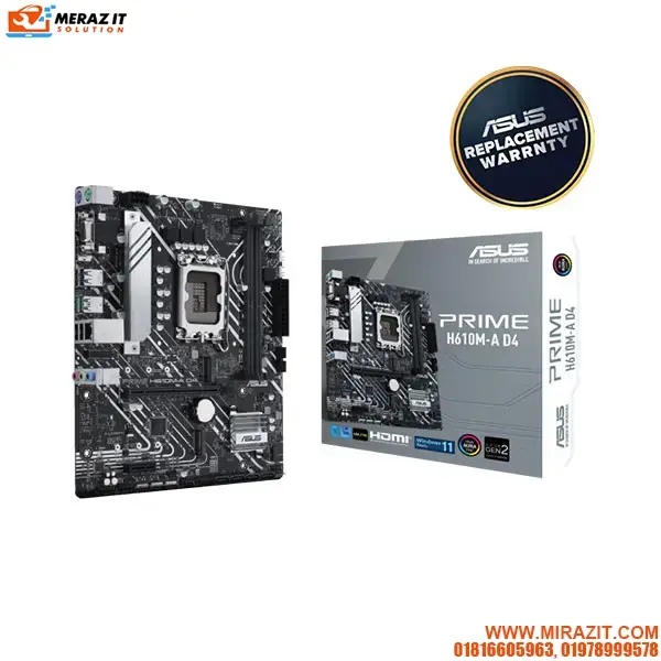ASUS PRIME H610M-A D4 micro ATX Motherboard