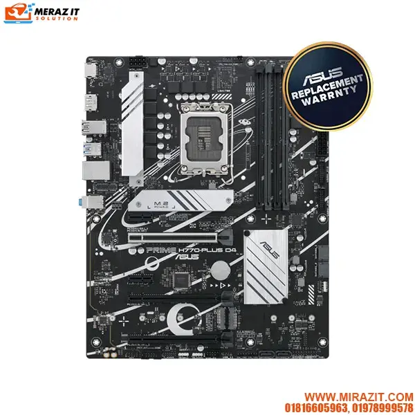 ASUS Prime H770-PLUS D4 Intel ATX 13th Gen motherboard