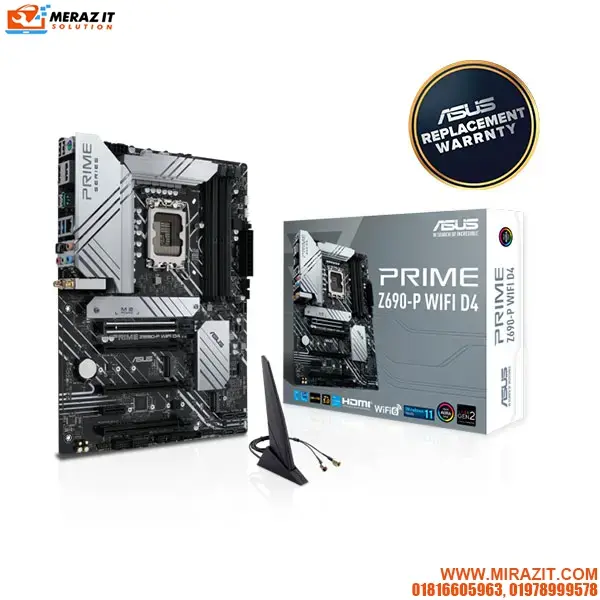 ASUS PRIME Z690-P WIFI D4 ATX Motherboard