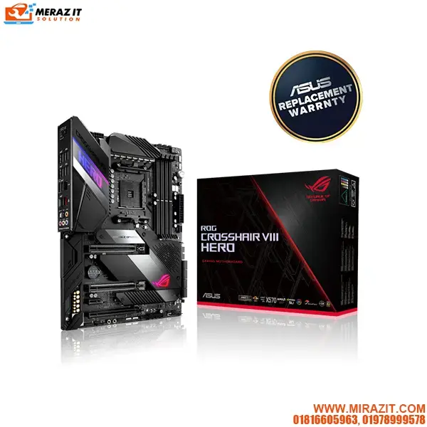 ASUS ROG Crosshair VIII Hero AMD X570 ATX Gaming Motherboard