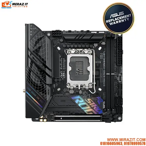 ASUS ROG STRIX B760-I GAMING WIFI Intel 13th Gen Mini-ITX Motherboard