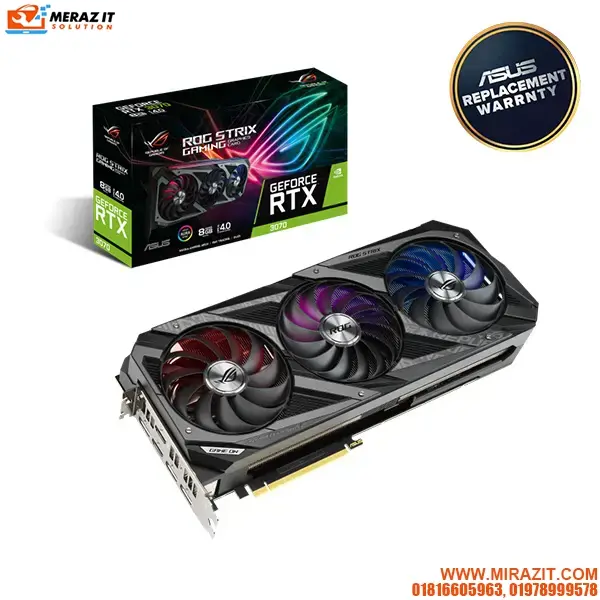 ASUS ROG Strix GeForce RTX 3070 8GB GDDR6 Graphics Card
