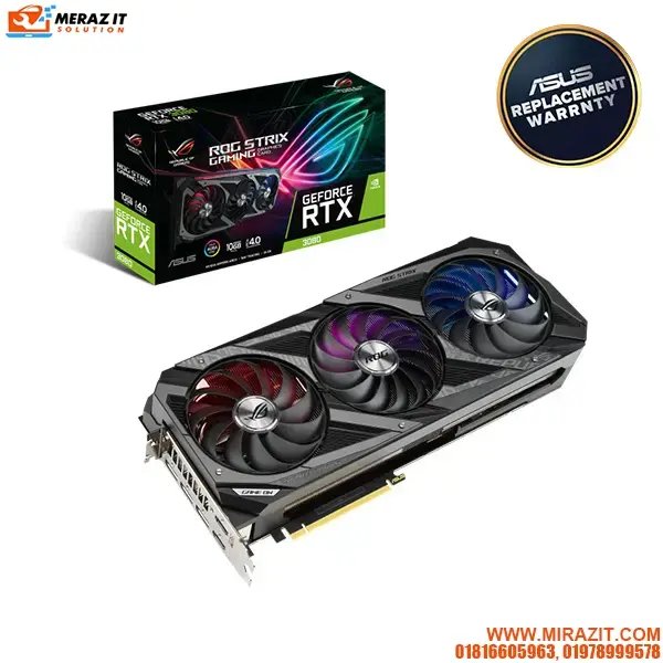 ASUS ROG Strix GeForce RTX 3080 10GB GDDR6X Graphics Card
