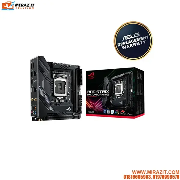 ASUS ROG STRIX H470-I Mini ITX GAMING Motherboard