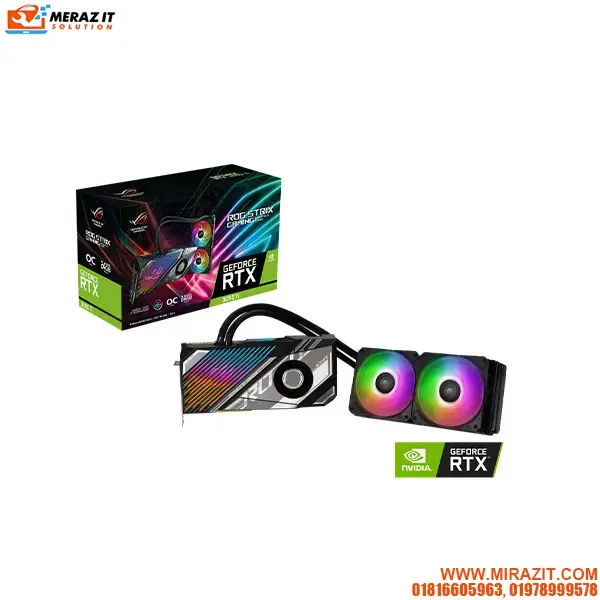 ASUS ROG Strix LC GeForce RTX 3090 Ti OC Edition 24GB GDDR6X Graphics Card