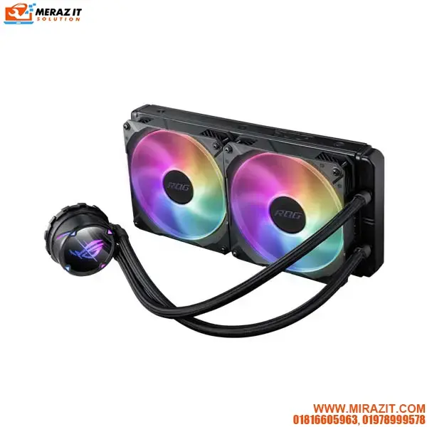 Asus ROG Strix LC II 280 All In One Liquid CPU Cooler With Aura Sync RGB