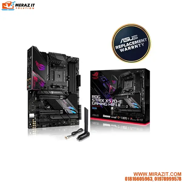 Asus ROG STRIX X570-E ATX GAMING WIFI II Motherboard