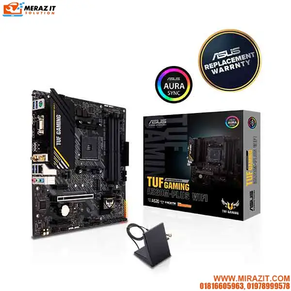 ASUS TUF GAMING A520M-PLUS WIFI micro ATX Motherboard