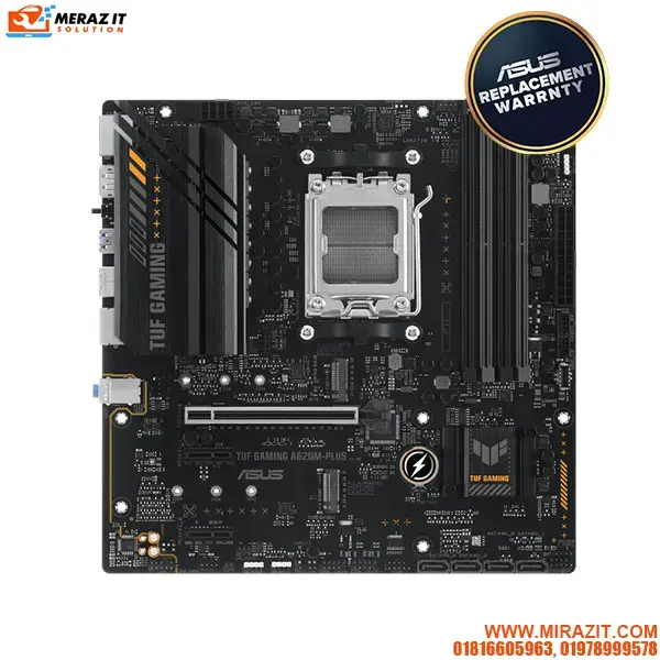 ASUS TUF GAMING A620M-PLUS AMD Ryzen Micro ATX Motherboard