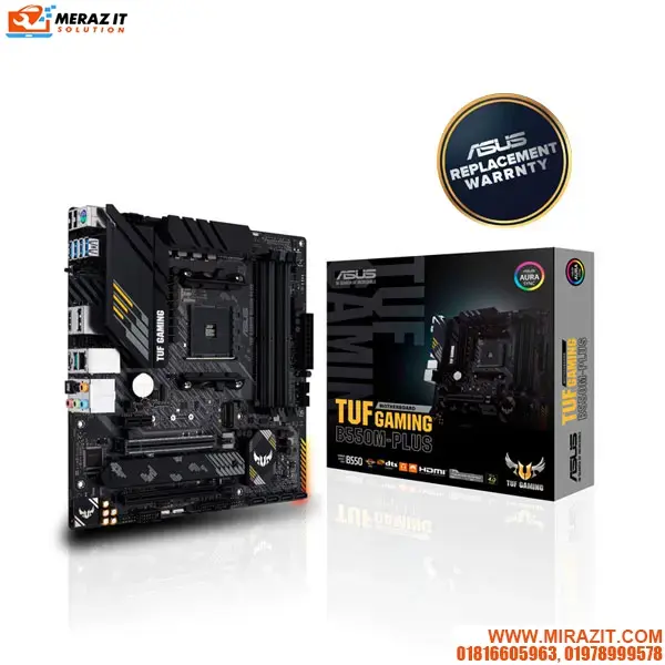 ASUS TUF GAMING B550M-PLUS micro ATX Motherboard