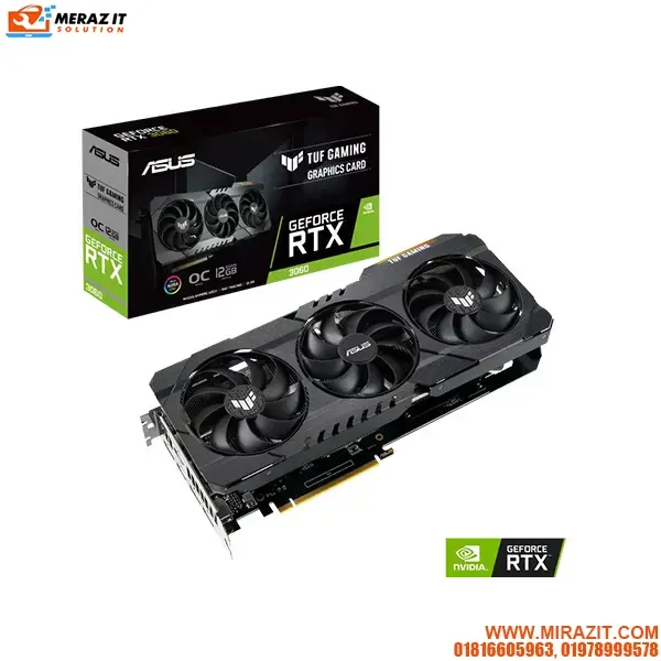 ASUS TUF Gaming GeForce RTX 3060 V2 OC Edition 12GB Graphics Card