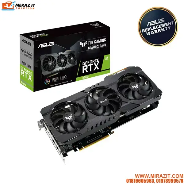 ASUS TUF Gaming GeForce RTX 3060 12GB GDDR6 Graphics Card