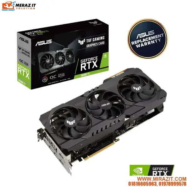ASUS TUF Gaming GeForce RTX 3080 Ti OC Edition 12GB GDDR6X Graphics Card