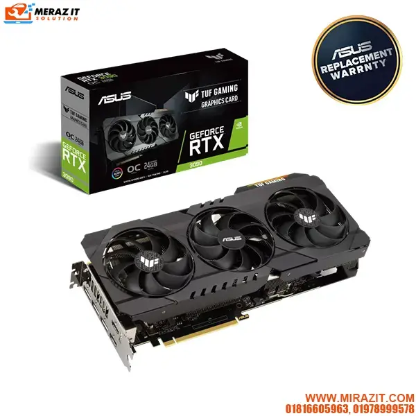 ASUS TUF Gaming GeForce RTX 3090 OC Edition 24GB GDDR6X Graphics Card