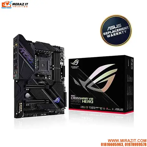 ASUS X570 ROG Crosshair VIII Dark Hero ATX Motherboard