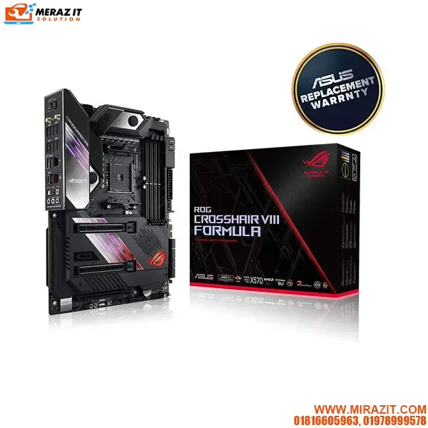 ASUS X570 ROG CROSSHAIR VIII FORMULA ATX Gaming Motherboard