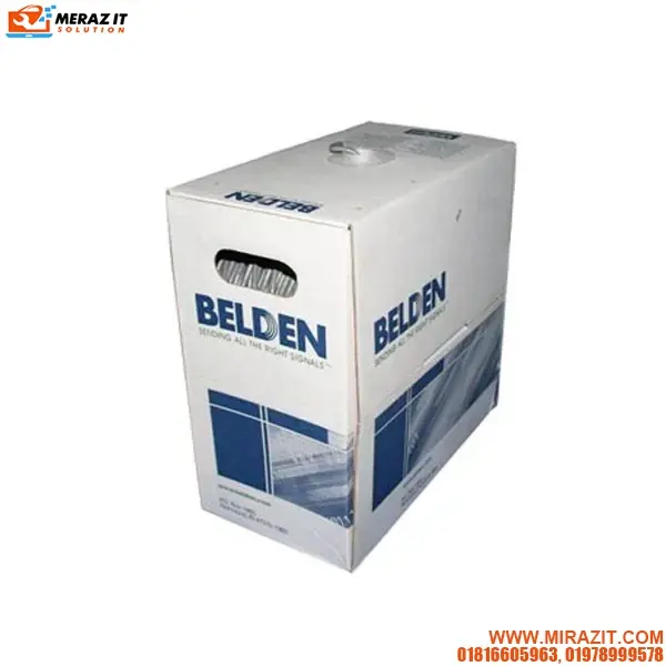 Belden 7834ANH (008A1000) Cat 6 23 AWG Solid Bare copper UTP LSZH Cable - Grey
